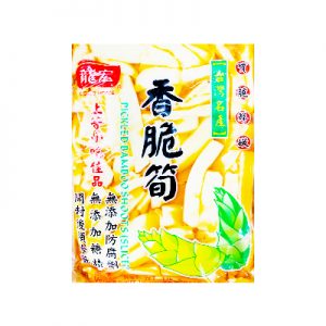 龍宏香脆竹笋600g/LongHong Sliced Pickled Bamboo Shoots 600g