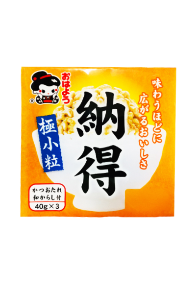 4901118006617 日本纳得极小粒纳豆3个装120g