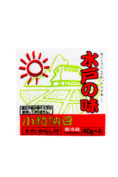4973527005017 日本水户农味小粒纳豆4个装160g