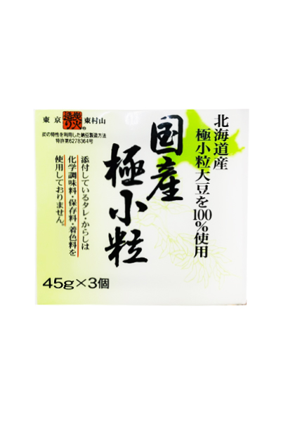 4976577661981 日本北海道产极小粒纳豆3个装135g