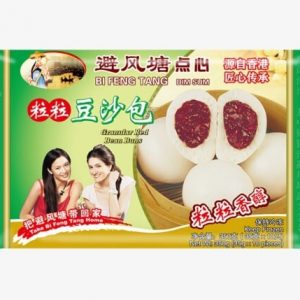 避风塘点心粒粒豆沙包10个入350g/BFT Granular Red Bean Buns 10pcs 350g