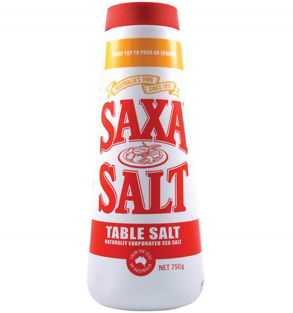 SAXA餐桌食用盐（红）750g/SAXA Table Salt 750g