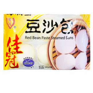 佳冠豆沙包6个入240g/JG Red Bean Paste Steamed Buns 6pcs 240g
