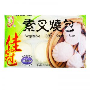佳冠素叉烧包6个入240g/JG Vegetable BBQ Sauce Buns 6pcs 240g