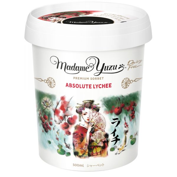 Madame Yuzu特选荔枝冰淇淋500ml/Madame Yuzu Absolute Lychee Ice Cream 500ml