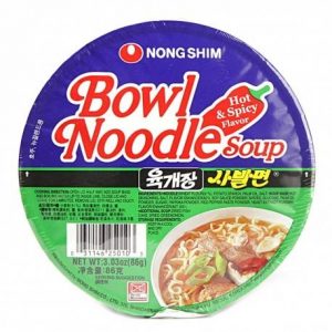 韩国Nongshim农辛辣味拉面碗装86g/Nongshim Bowl Noodle Soup 86g