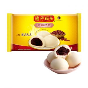 湾仔码头秘制豆沙包10只装350g/WZMT Red Bean Bun 10pcs 350g