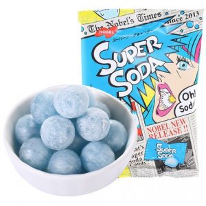 日本NOBEL诺贝尔苏打三层夹心糖88g/Nobel Soda Candy 88g