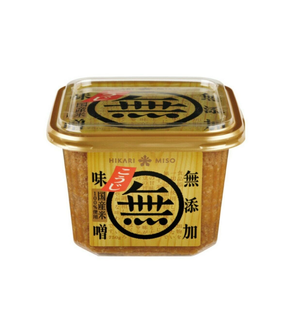 4902663009740 日本Hikari无添加味增酱375g/Hikari Miso Soybean Paste 375g
