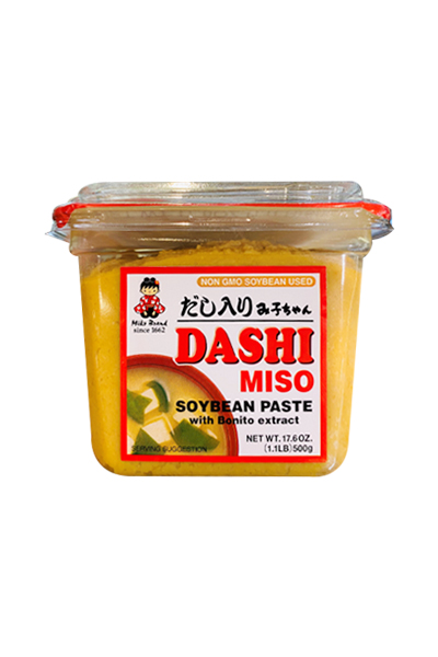 4902703012389 日本Miso Brand味增汤酱料500g/Miso Brand Dashi Miso Soybean Paste 500g