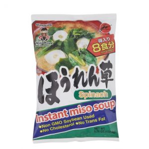 日本神州一味增菠菜味增汤8袋入172.9g