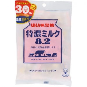日本UHA味觉糖特浓8.2牛奶糖袋装93g/UHA Japanese Candy Tokuno Milk Candy 93g