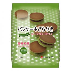 日本Marukyo红豆夹心抹茶铜锣烧6个入310g/Marukyo Green Tea Pancake Dorayaki 6pcs 310g