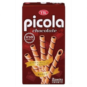 日本YBC巧克力夹心蛋卷酥58.8g/YBC Chocolate Picola Biscuits 58.8g