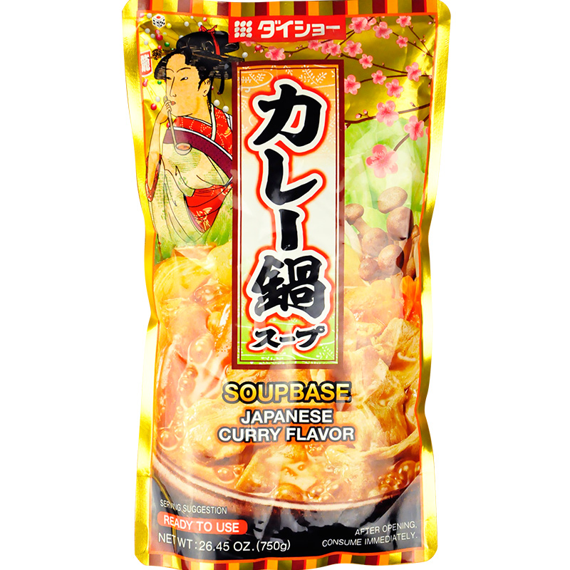 4904621042448 日本Daisho日式咖喱火锅汤底3-4人份750g
