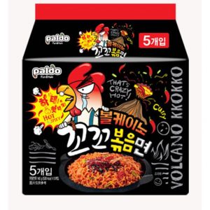 韩国Paldo火山鸡面4连包560g/Paldo Volcano Chicken Noodle 4pk 560g