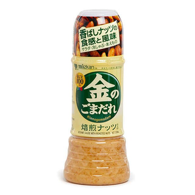 日本Mizkan金字香果风味芝麻沙拉酱250ml/Mizkan Sauce With Sesame 