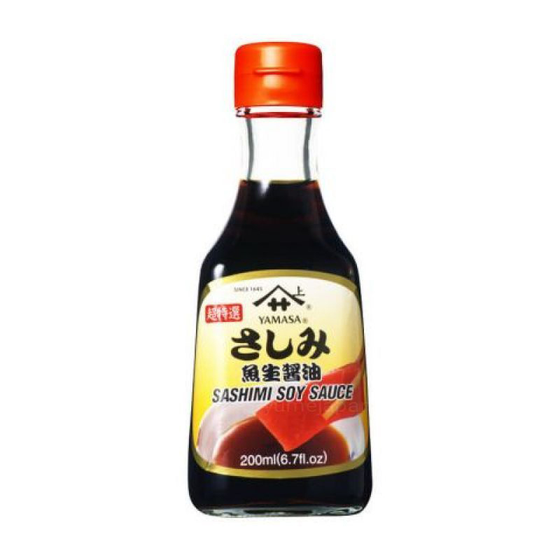 73899014823 日本Yamasa特选鱼生刺身酱油200ml/Yamasa Sashimi Soy Sauce 200ml