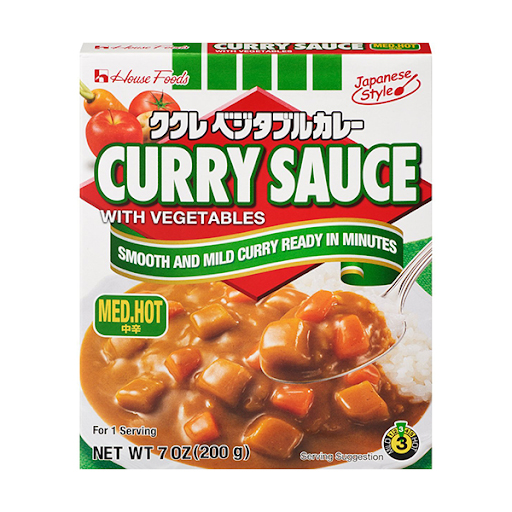 77377445994 日本HouseFoods咖喱酱中辣200g/HouseFoods Curry Mid Hot 200g