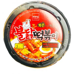 韩国Wang超辣鸡味年糕碗装183g/Wang Hot Chicken Flavor Topokki 183g