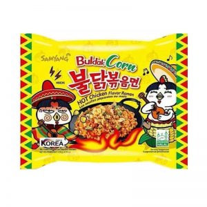 韩国Samyang玉米年糕超辣火鸡面130g/Samyang Buldak Corn Hot Chicken Flavor Ramen 130g