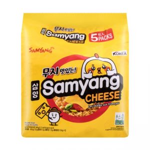韩国Samyang三养芝士拉面5包装600g/Samyang Cheese Ramen 5pk 600g