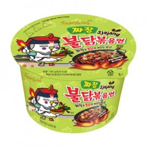韩国Samyang三养炸酱火鸡面碗装105g/Samyang Jiajang Hot Chicken Flavor Ramen 105g