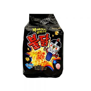 韩国Samyang三养超辣火鸡面脆脆面零食3包装/Samyang Hot Chicken Flavor Ramen Snack 3pk