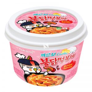 韩国Samyang三养芝士辣火鸡年糕碗装179g/Samyang Hot Chicken Flavor Topokki Carbonara Topokki 179g