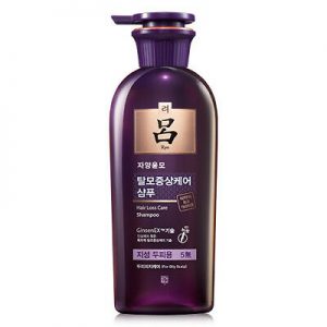 韩国RYO吕防脱发固发滋养洗发水( 紫色）适合油性发质/RYO Anti-Hair Loss Shampoo For Oily Scalp 400ml