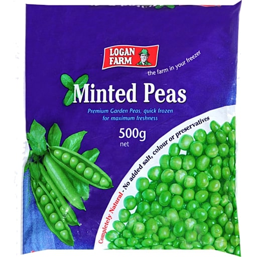 Logan Farm冷冻薄荷青豆500g/LF Frozen Minted Peas 500g – Orange Go