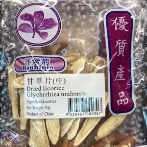 洋紫荆/甘草片 50G/YZJ LIQUORICE SLICE 50G