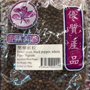 洋紫荆/黑胡椒粒 100G/YZJ BLK PEPPER CORN 100G