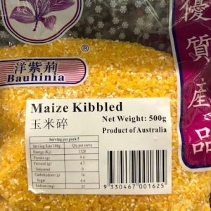 洋紫荆/玉米碎 500G/YZJ MAIZE KIBBLED 500G