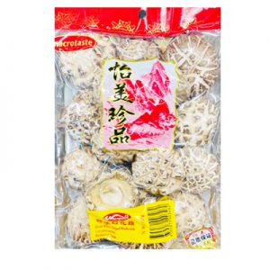 怡美珍品特级白花菇100g/Macrotaste Dried White Striped Mushroom 100g
