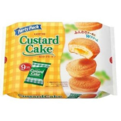 日本Lotte乐天经典蛋黄派247.5g/Lotte Custard Cake 247.5g
