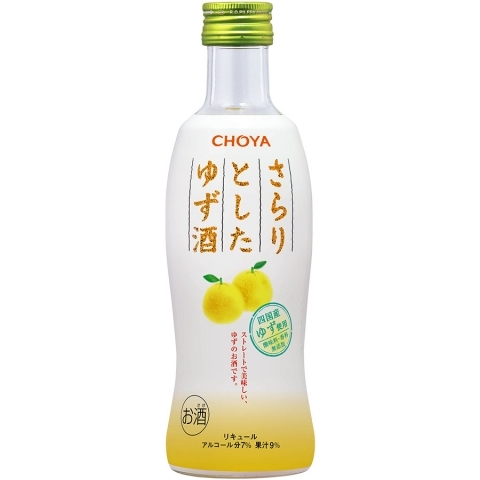 4905846117249 CHOYA/柚子果汁酒 300ML 7%/CHOYA/YUZU WINE 300ML 7%