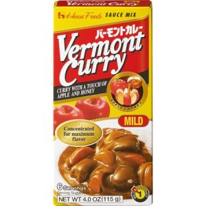 日本House Foods Vermont蜂蜜苹果咖喱酱115g/House Foods Vermont Honey & Apple Curry 115g