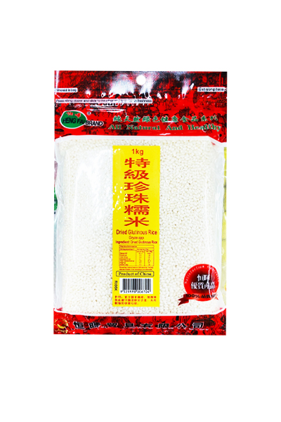 9329998006704 恒晖/特级珍珠糯米1KG/HH Dried Glutinous Rice 1KG