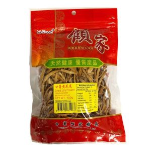 顾家/甘肃黄花菜 100G/MF/DRIED LILY FLOWER  100G